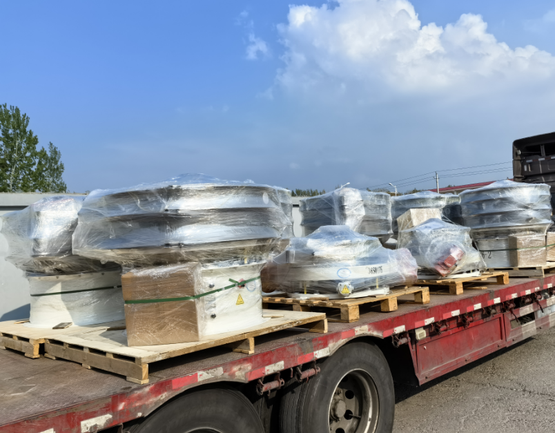 四川眉山篩機(jī)已裝車，準(zhǔn)備發(fā)貨